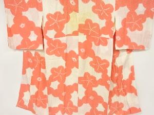 アンティーク　絞り　梅模様長襦袢